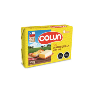 Mantequilla Con Sal Marca Colun (250 grs)