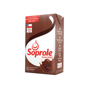 Leche Chocolate Marca Soprole (1 lt)