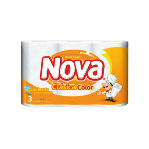 Toalla Papel Clásica Nova (3 Unid)