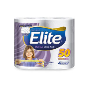 Papel Higiénico D/H Ultra Elite 50 Mts (4 Unid)