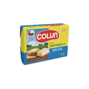Mantequilla S/Sal Colun 250 grs