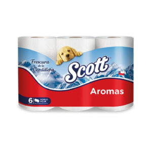 Papel Higiénico Dh Scott Aromas (6 Unid)