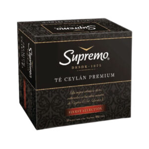 Té Ceylan Premium Marca Supremo (100 Unid)