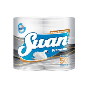 Papel Higiénico Dh Swan 50 Mts (4 Unid)