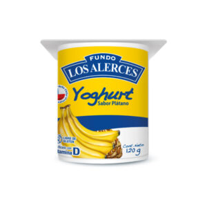Yoghurt Platano Alerces (125 grs)