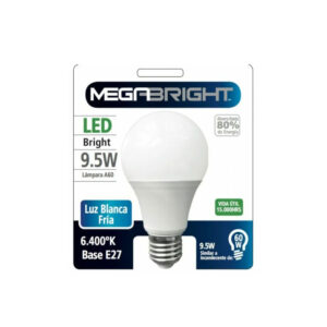 Ampolleta Led Megabright  L/Cal. 9,5W