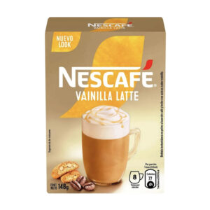 Nescafé Vainilla Latte (8 Unid)