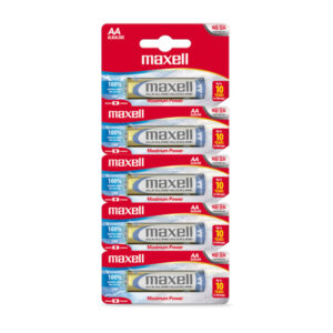 Pila AA Alcalina Maxell Dis 5U